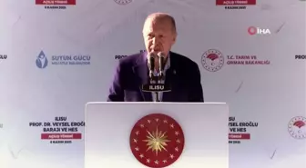 Cumhurbaşkanı Erdoğan: 'Hiç şüphesiz su bu yüzyılın en değerli ve stratejik kaynağıdır'