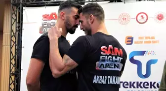 Ringe çıkacak sporcular yüzleşti