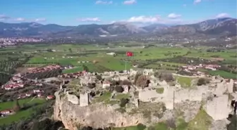 Beçin Antik Kenti'ndeki 600 yıllık Yelli Cami ibadete hazır hale getirildi