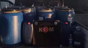 1653 litre sahte içki ele geçirildi