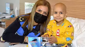 Polis lösemili çocukları unutmadı