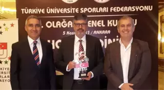 Türkiye Üniversite Sporları Federasyonu'ndan Anadolu Üniversitesi'ne ödül