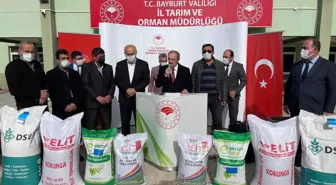 Bayburt'ta çiftçilere 66 bin kilogram tohum desteği sağlandı