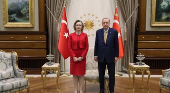 Cumhurbaşkanı Erdoğan AGİTPA Başkanı Cederfeld'i kabul etti
