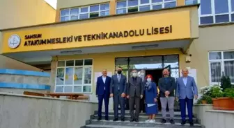 İl Milli Eğitim Müdürümüz Murat Yiğit, Atakum Mesleki ve Teknik Anadolu Lisesini ziyaret etti.