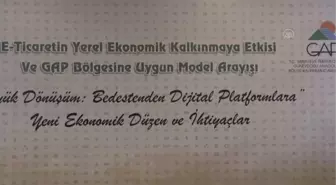 ŞANLIURFA - GAP bölgesine has 'e-ticaret' modeli oluşturuluyor