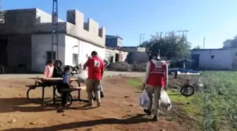 Türk Kızılay Kilis Şubesi ekipleri ilçelerde ve bağlı köylerde bulunan ihtiyaç sahiplerini unutmuyor