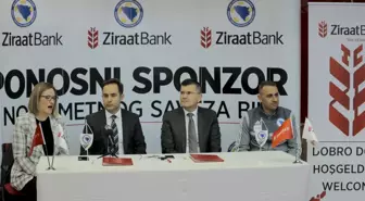 Ziraat Bankası, Bosna Hersek Futbol Federasyonu ile sponsorluk anlaşmasını yeniledi