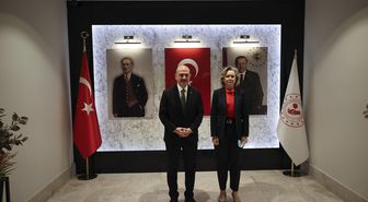 İçişleri Bakanı Soylu, AGİT PA Başkanı Cederfelt ile görüştü