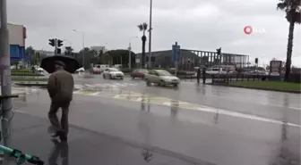 Samsun'da yağmur etkili oldu