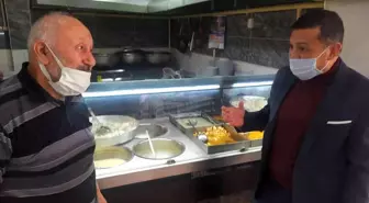 Ahmet Erbaş, askıda geleneğini 40 yıldır devam ettiren işletmeciyi tebrik etti