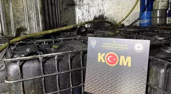 Alanya'da 13 ton kaçak akaryakıt ele geçirildi