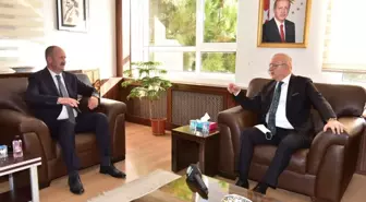 Başkan Ergün'den Yunusemre Kaymakamı Kantay'a Ziyaret