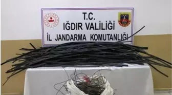 Iğdır'da kablo hırsızlığı: 1 kişi tutuklandı