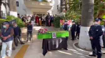 Kazada yaşamını yitiren belediye personeli için tören düzenlendi