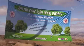 KIRIKKALE - 'Milli Ağaçlandırma Günü'nde fidanlar toprakla buluşturuldu