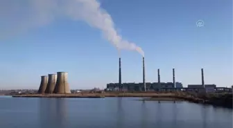 Starobeshevskaya termik santrali görüntülendi