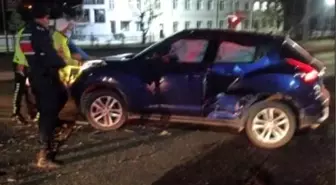 Tavşanlı'da trafik kazası: 1 yaralı