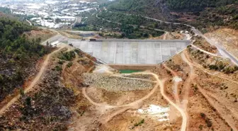 Aydıncık Barajında su tutulmaya başlandı