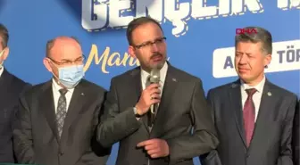 BAKAN KASAPOĞLU MANİSA'DA AÇILIŞLAR YAPTI