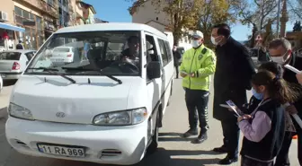 Yalova'da emniyet kemeri uygulaması yapıldı