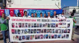 Çin'in Uygur Türklerine yönelik politikası protesto edildi