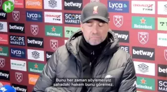 Jürgen Klopp West Ham Mağlubiyetindeki VAR Kararını Eleştirdi