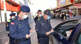 Kırıkhan'da polis ve jandarma ekipleri vatandaşı bilgilendirdi