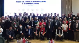 Özel Sporcular Spor Federasyonu'nda başkan Birol Aydın güven tazeledi