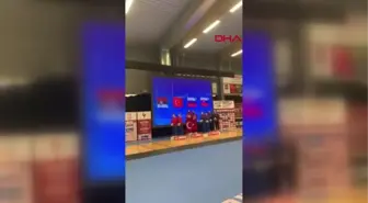 SPOR Avrupa 21 Yaş Altı Masa Tenisi Şampiyonası'nda millilerden altın madalya