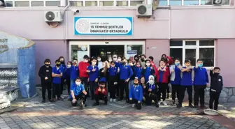 Son dakika... 15 Temmuz Şehitler İmam Hatip Ortaokulunun iklimle ilgili projesine ödül