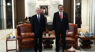 CHP Genel Başkanı Kılıçdaroğlu, TOBB'u ziyaret etti Açıklaması