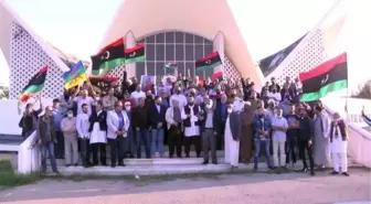 Libya'da Seyfülislam Kaddafi'nin devlet başkanlığı adaylığı protesto edildi