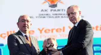 Cumhurbaşkanı Erdoğan'dan Meram'a 'MEG' ödül