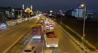 Beylikdüzü'nde trafik yoğunluğu