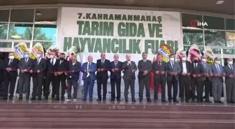 Kahramanmaraş Tarım Gıda ve Hayvancılık Fuarı açıldı