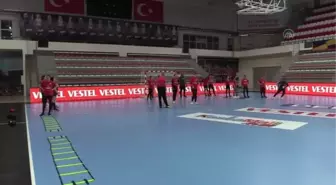 Kastamonu Belediyespor, Györi Audi ETO KC maçı hazırlıklarına başladı