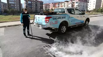 Merkezefendi'de haşere ve vektörlere karşı kış mücadelesi başladı