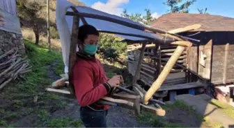 'TAŞ DEVRİ ARABASI' İLE ENGELLERİ AŞIYOR