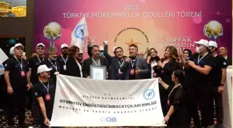 2021 TÜRKİYE MÜKEMMELLİK ÖDÜLÜNÜN SAHİBİ BURSA OTOMOTİV LİSESİ