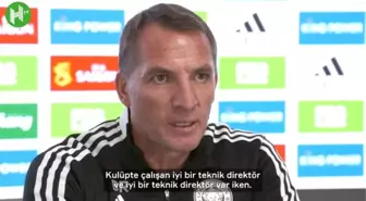 Brendan Rodgers Manchester United Dedikodularına Cevap Verdi