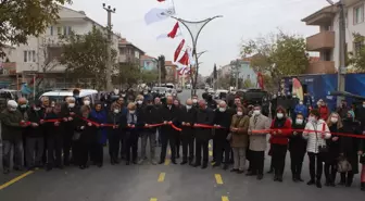 Edirne Valisi Canalp Keşan'da yol açılışına katıldı