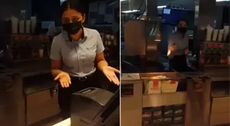 Maskesiz sipariş veremeyince sinirlenip video paylaştı, aldığı tepkiler beklediği gibi olmadı