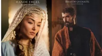 Mevlana filminde tanıdık yüzler: Hande Erçel, İbrahim Çelikkol, Boran Kuzum