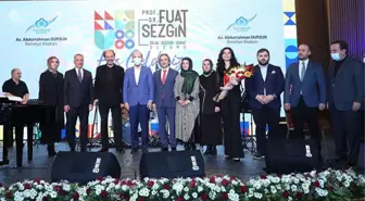 Prof. Dr. Fuat Sezgin Bilim, Kültür ve Sanat Sezonu Bilal Erdoğan'ın katılımıyla açıldı