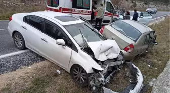 Eskişehir'de otomobiller çarpıştı: 5 yaralı