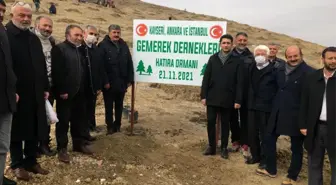 Gemereklilerden doğaya 2 bin fidan