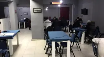 Denizli'de üye olmadıkları dernek lokine girenlere işlem yapıldı