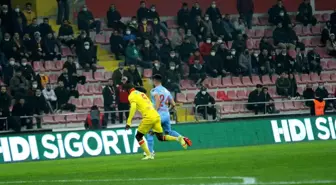 Spor Toto Süper Lig: Kayserispor: 1 - Göztepe: 0 (İlk yarı)