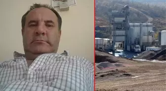 Taş kırma makinesinin içine düşen işçi, hayatını kaybetti